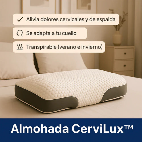 Almohada CerviLux + Envío Gratis | Compra 1 y Llévate 2!