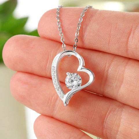 Collar Amor Eterno | Caja con Luz y Dedicatoria Premium