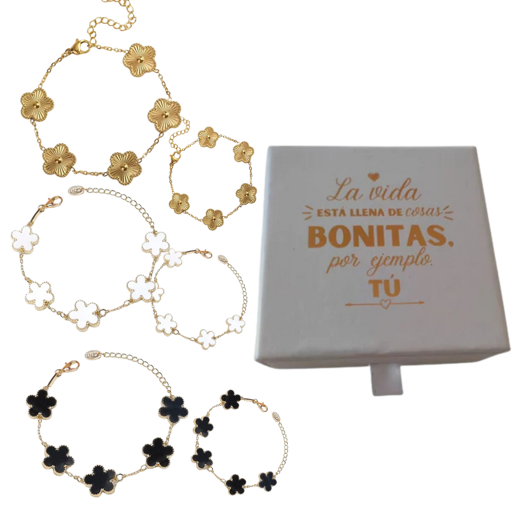 Pulseras Trébol de Cinco Hojas [COMPRA 1 Y LLÉVATE 2]