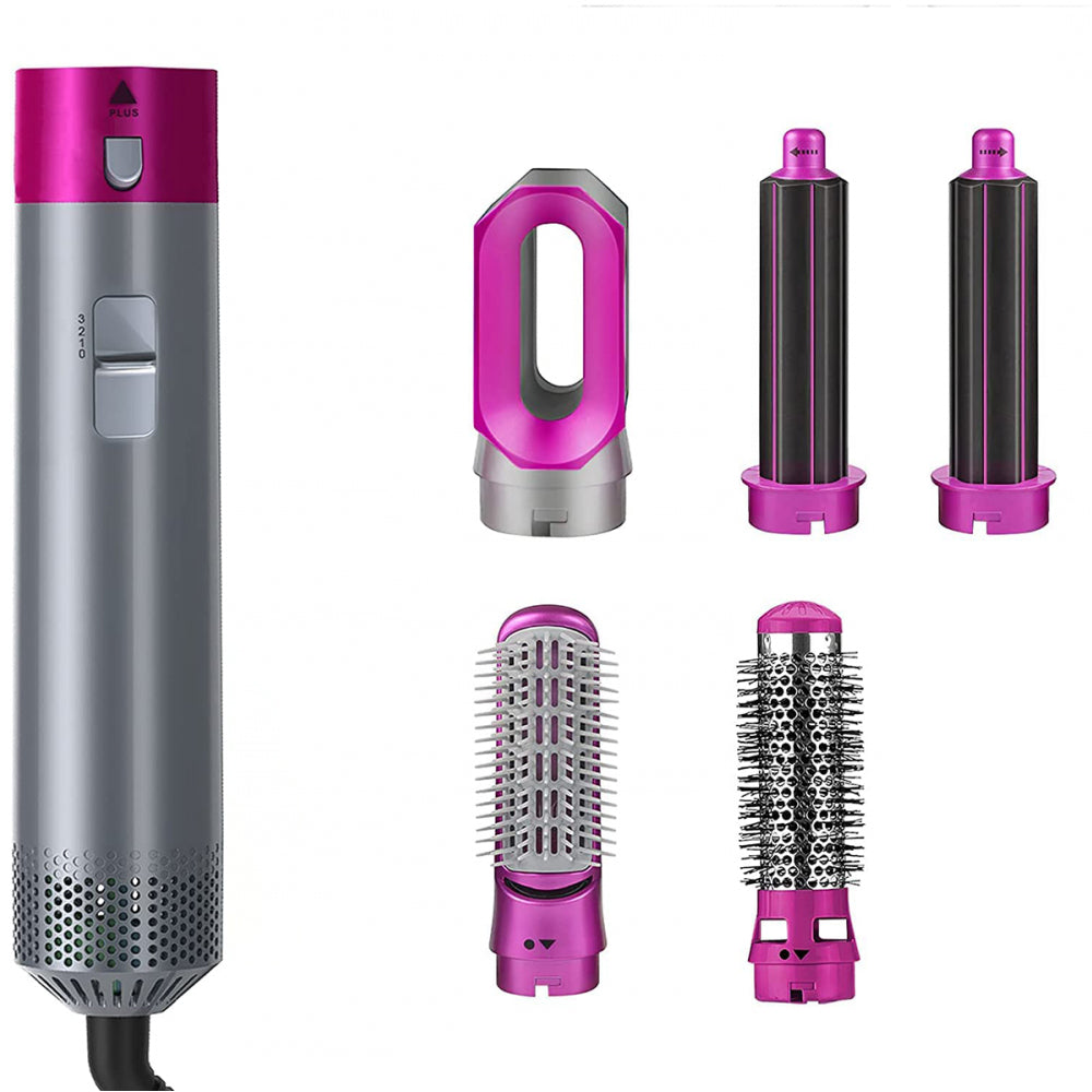 Cepillo Alisador HairStyler 5 en 1 | Serum Gratis!