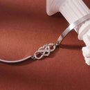 Pulseras "Amor Eterno" | <span style="color: #000000;"><strong><span style="color: #ff2a00;">¡COMPRA 1 Y LLÉVATE 2!</span></strong></span> Plata 100% Auténtica (925)