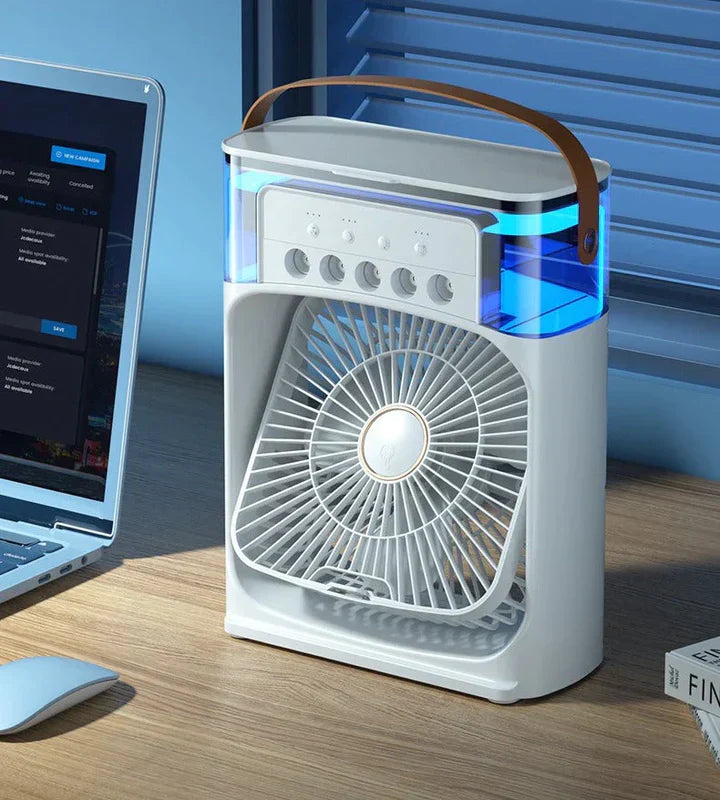 Ventilador Humidificador Portátil ClimaFresh [COMPRA 1 Y LLÉVATE 2]