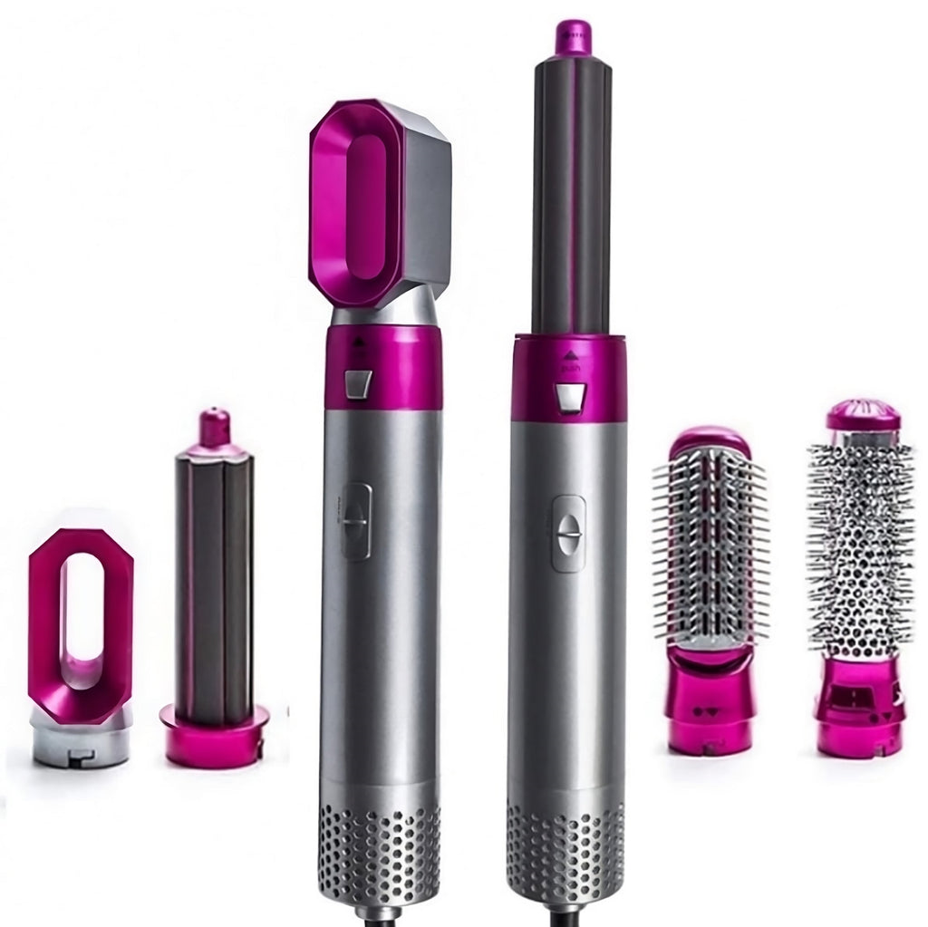 Cepillo Alisador HairStyler 5 en 1 | Serum Gratis!