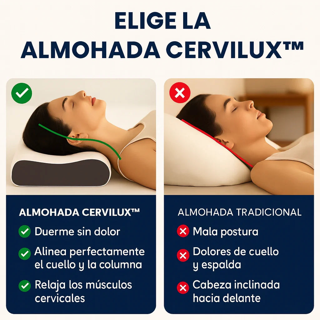 Almohada CerviLux + Envío Gratis | Compra 1 y Llévate 2!