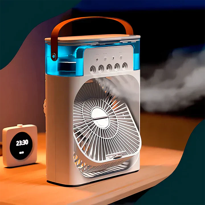 Ventilador Humidificador Portátil ClimaFresh [COMPRA 1 Y LLÉVATE 2]