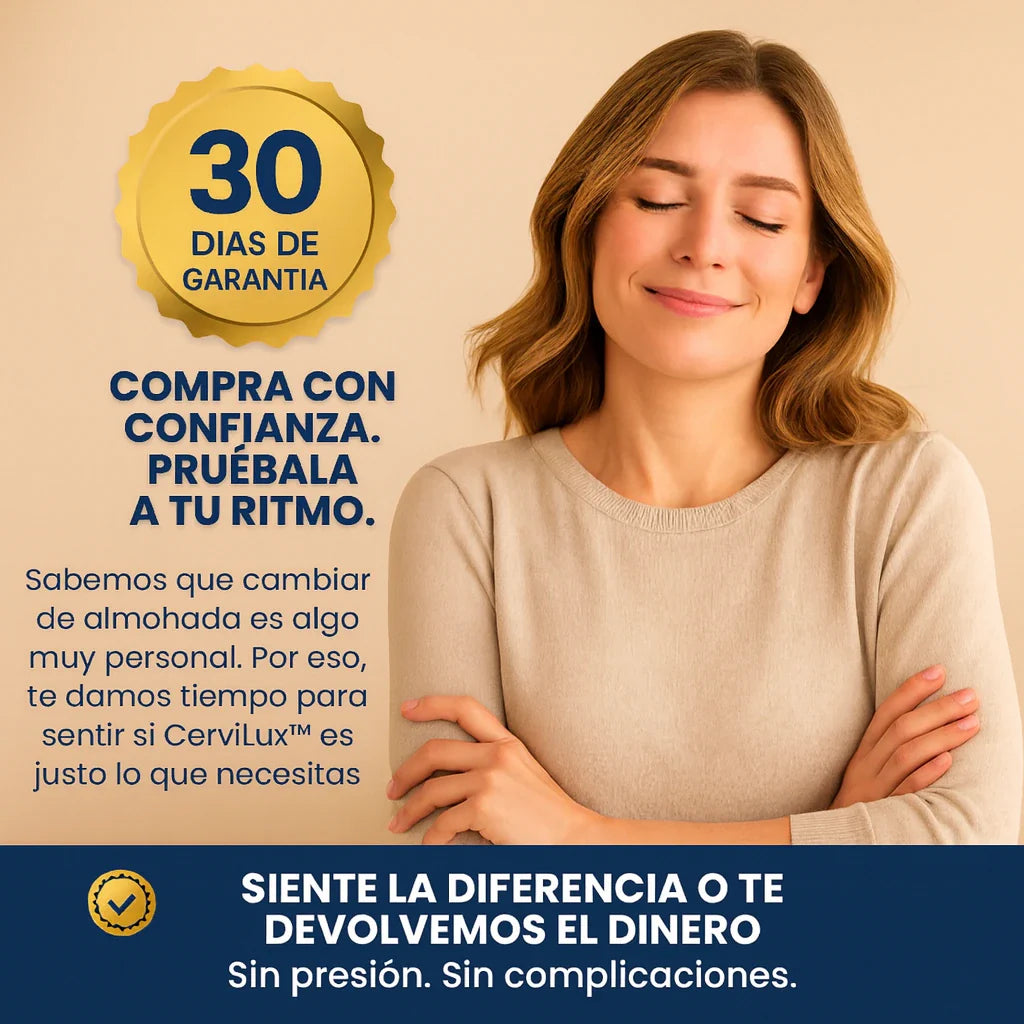 Almohada CerviLux + Envío Gratis | Compra 1 y Llévate 2!