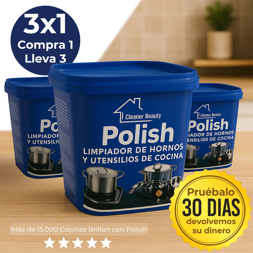 Pasta Limpiadora Polish 2.0 | Compra 1 y Llévate 3!