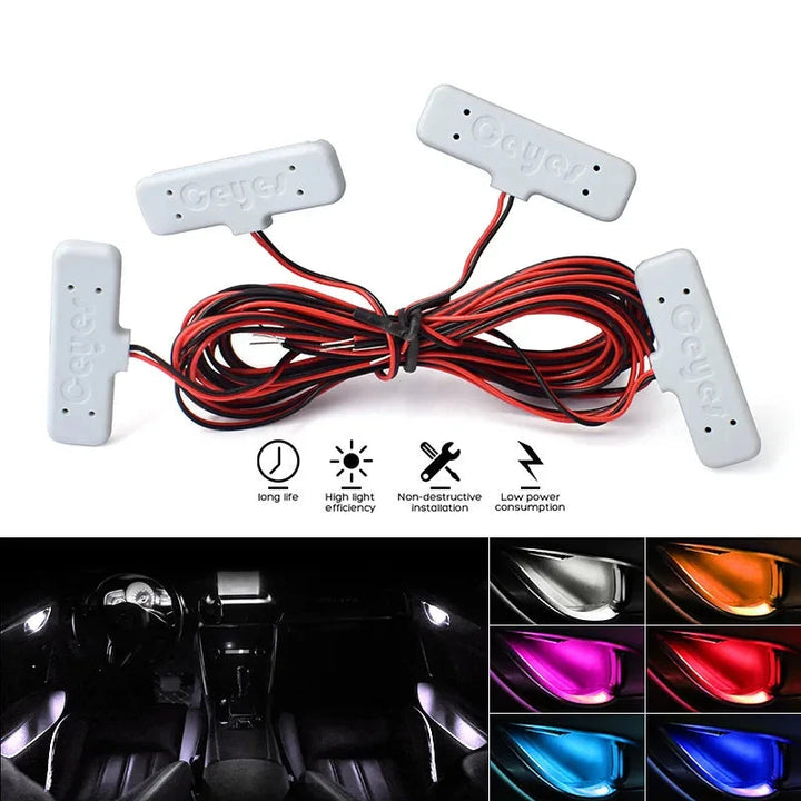 LED Car Door Bowl Lights