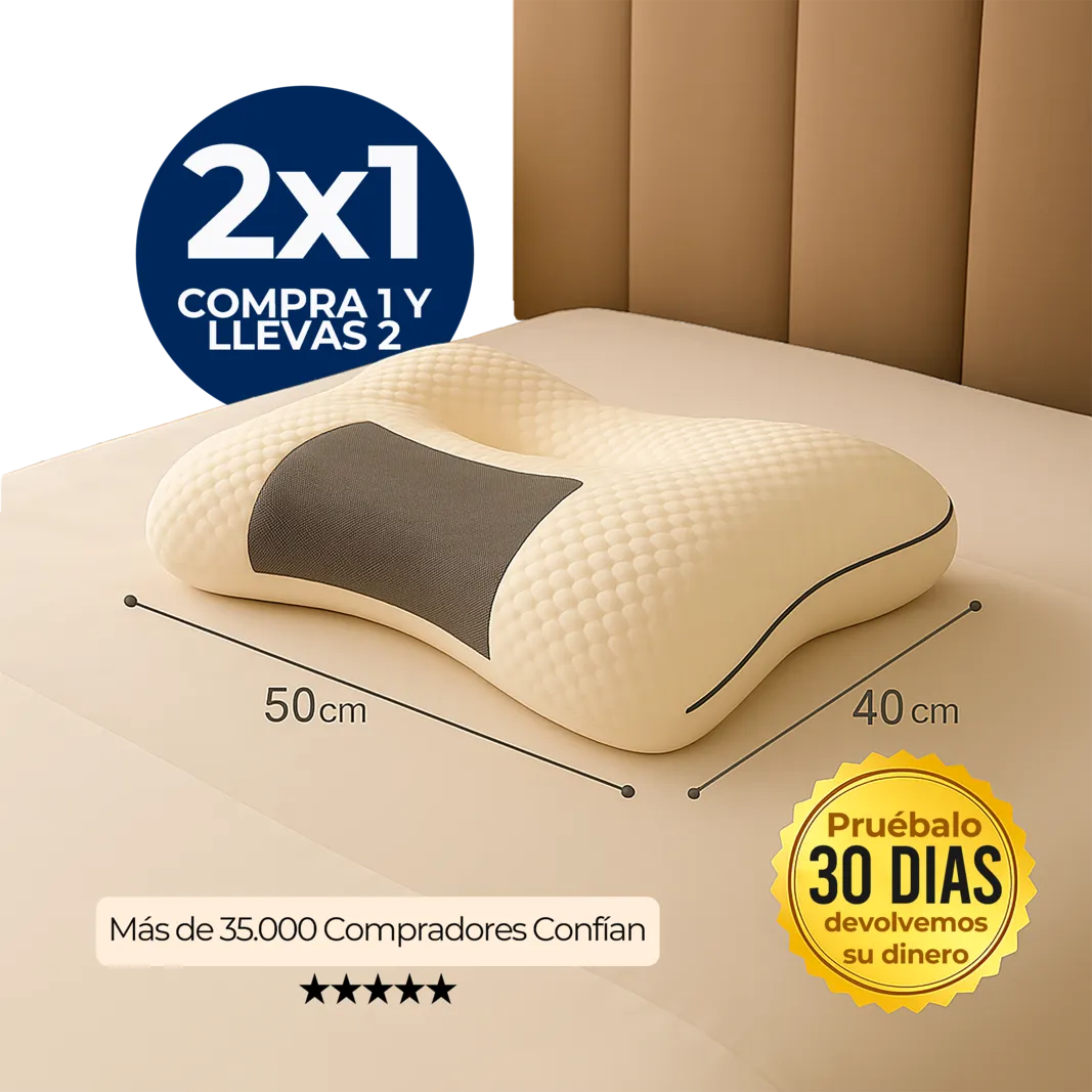 Almohada CerviLux + Envío Gratis | Compra 1 y Llévate 2!