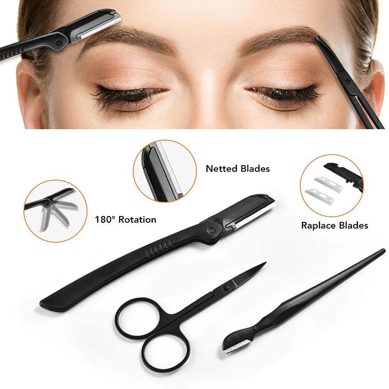 17-Piece Eyebrow Trimmer Set