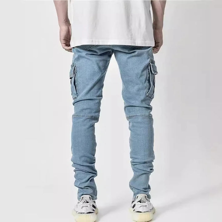 Slim Fit Cargo Jeans