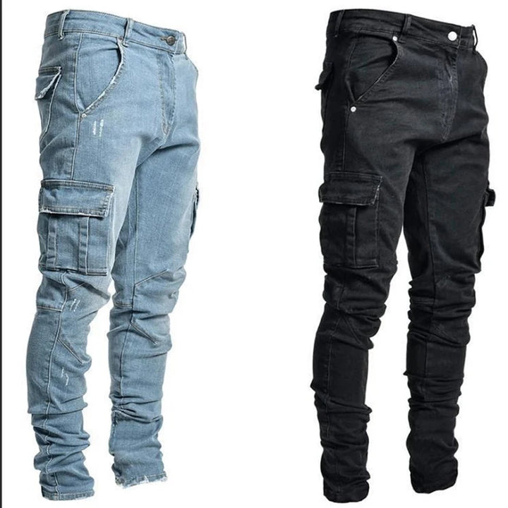 Slim Fit Cargo Jeans