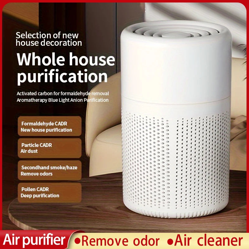 HEPA Air Purifier PM2.5 Smoke Odor Removal Freshener