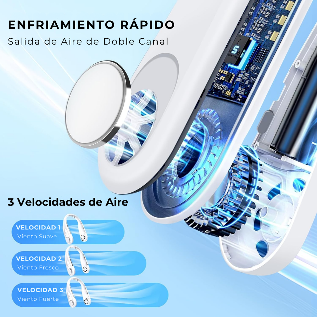 Ventilador de Cuello AirFresh [COMPRA 1 Y LLÉVATE 2]