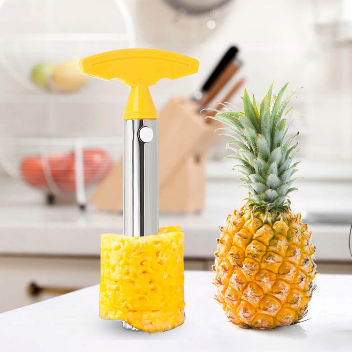 Core Peel Slicer Stainless Steel Pineapple Cutter