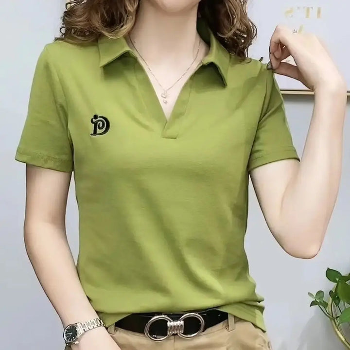 Summer Women's Polo T-Shirt