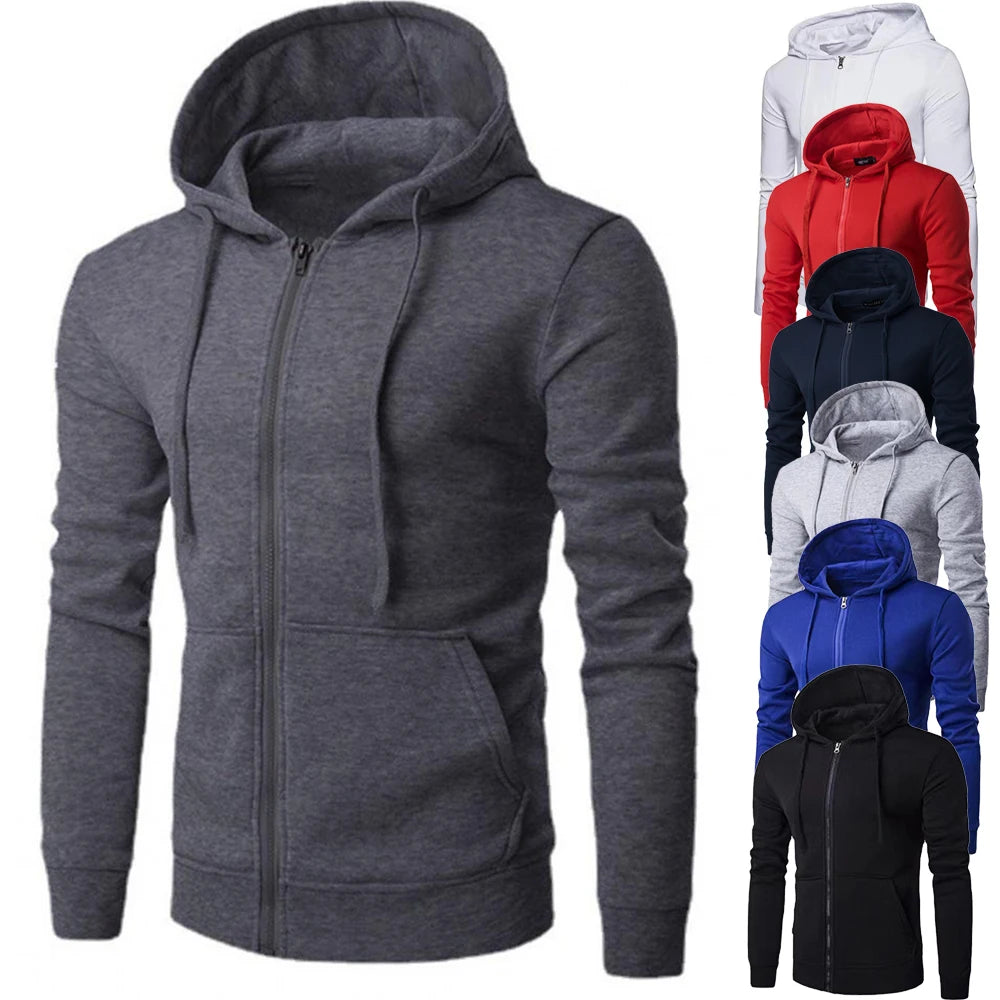 Long Sleeve Zipper Sweatshirt