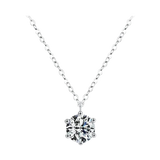 Collar Mujer Luna Cristal