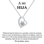 Collar Amor Eterno | Caja con Luz y Dedicatoria Premium