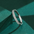 Anillo Solitario Estrella Plata 925