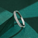 Anillo Solitario Estrella Plata 925